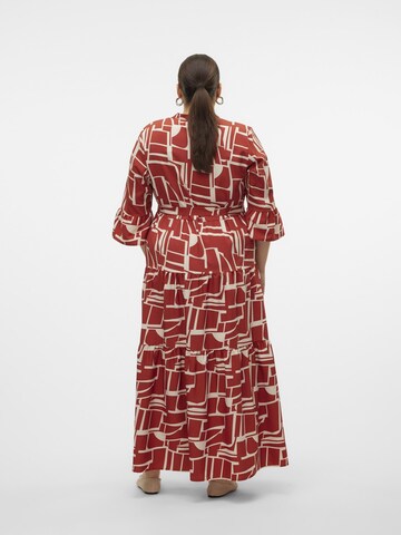 Robe 'ZERA ' Vero Moda Curve en rouge