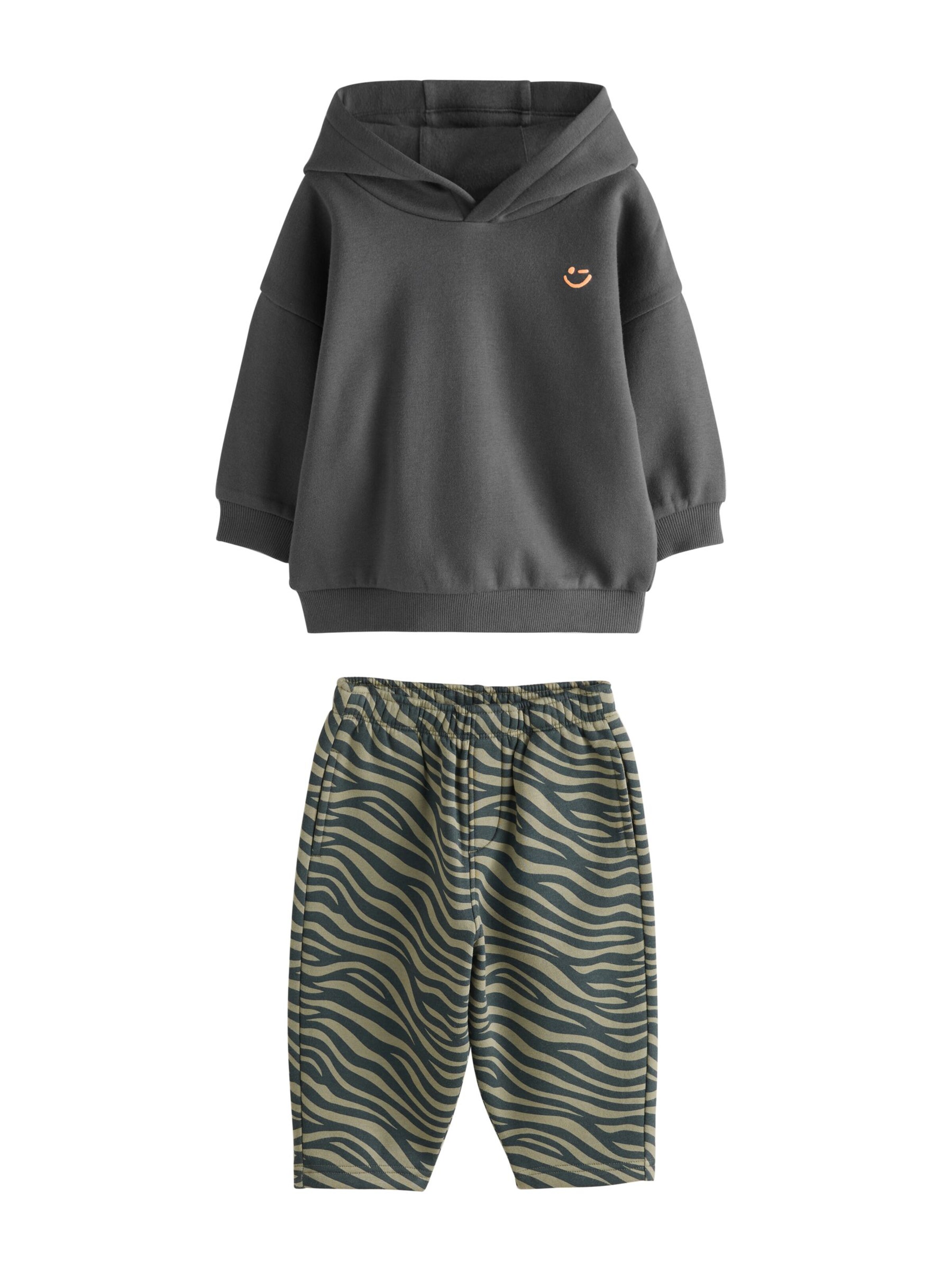 Next Облекло за бягане в сиво: отпред