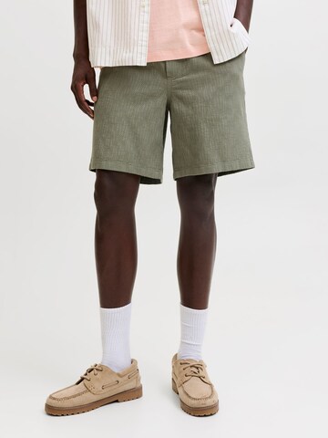 JACK & JONES Loose fit Pants 'JPSTJaiden' in Green: front