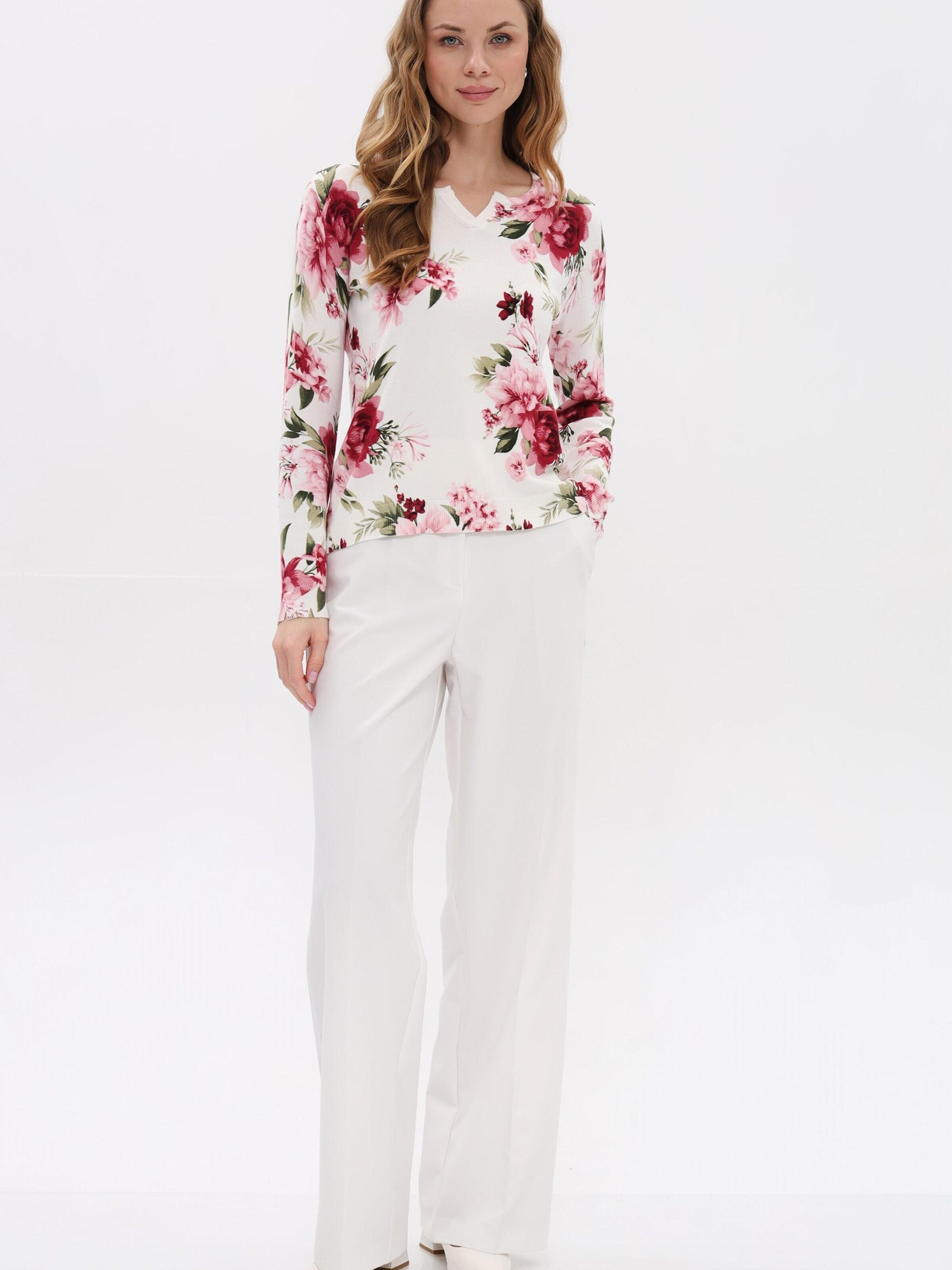 Passioni Bluse in Weiß