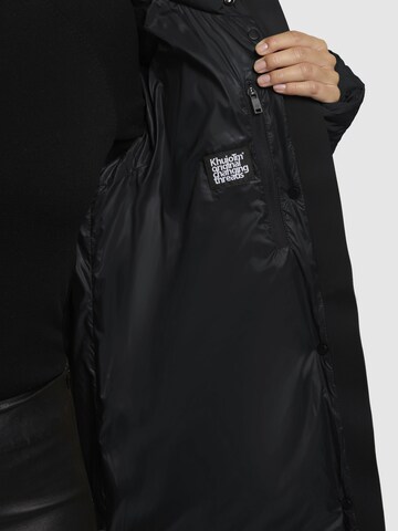 khujo Winter Jacket 'Kaley' in Black