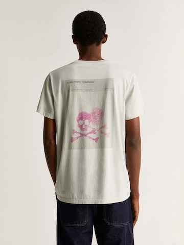 Scalpers T-shirt 'New Stroke' i grå