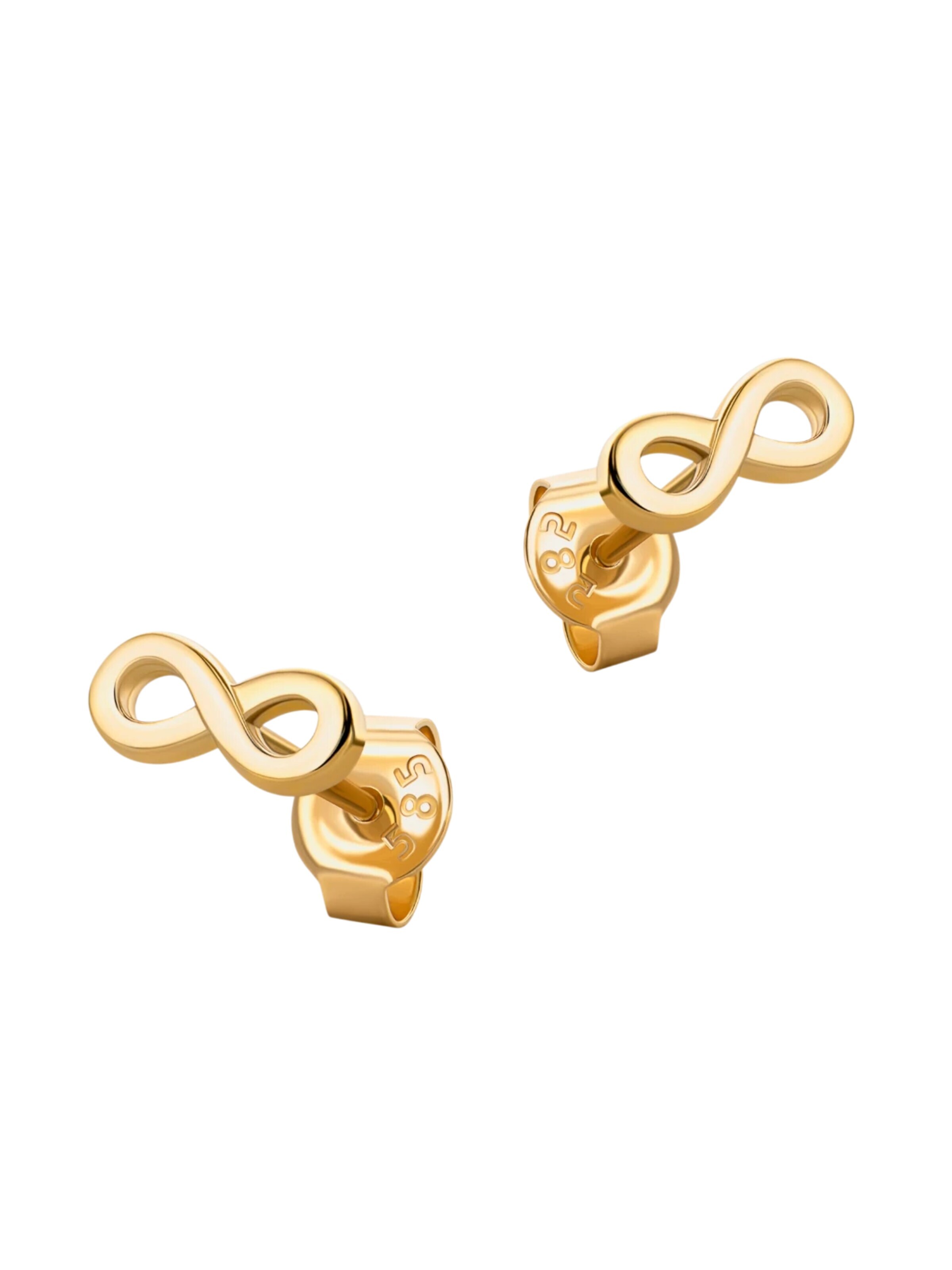 Cercei 'Ohrringe aus 585 Gelbgold' de la DIAMANT LETERNEL pe galben: față