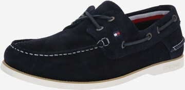 TOMMY HILFIGER Mocassins in Blauw: voorkant