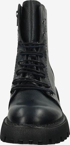 FELMINI Lace-Up Ankle Boots in Black