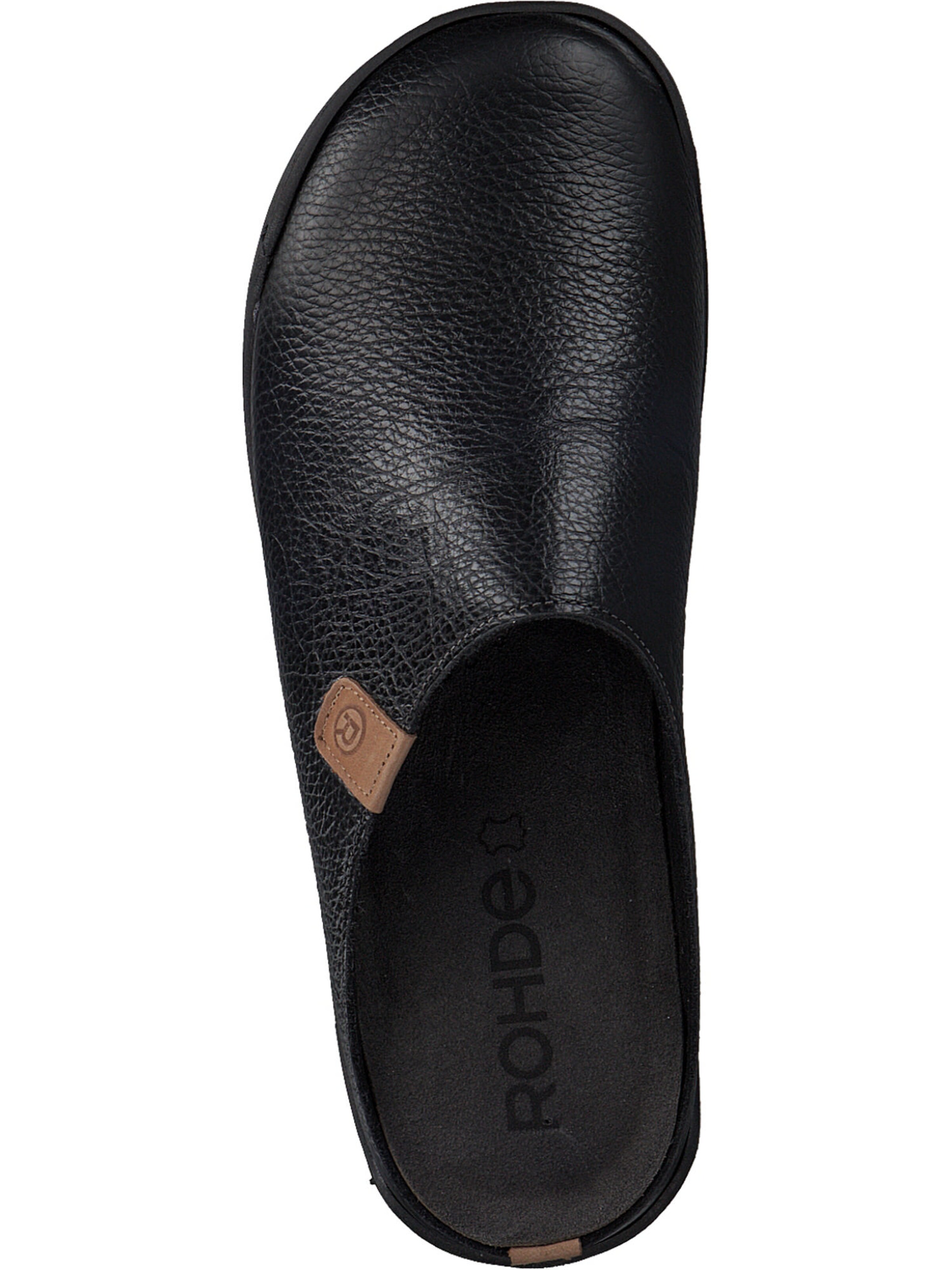 ROHDE Hausschuh in Schwarz