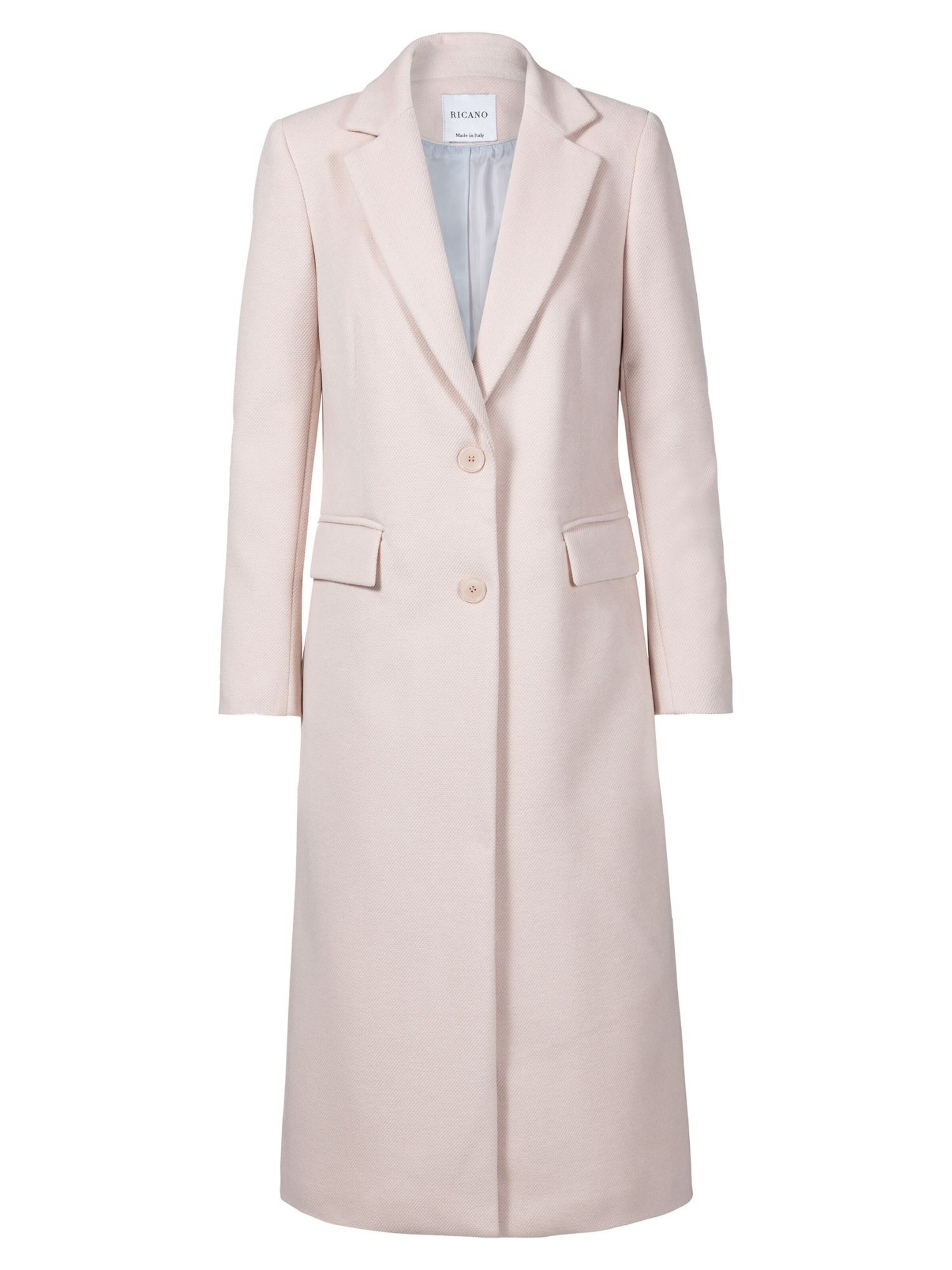 RICANO - Abrigo de entretiempo 'Ilaria' en rosa: frente