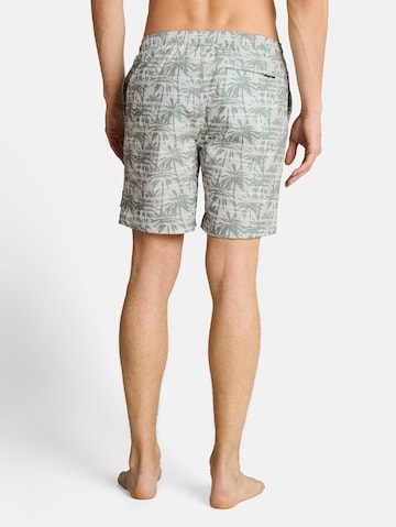 TOM TAILOR DENIM Zwemshorts in Groen