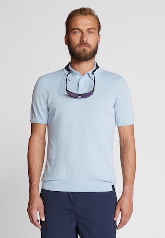 North Sails Poloshirt in Blau: predná strana