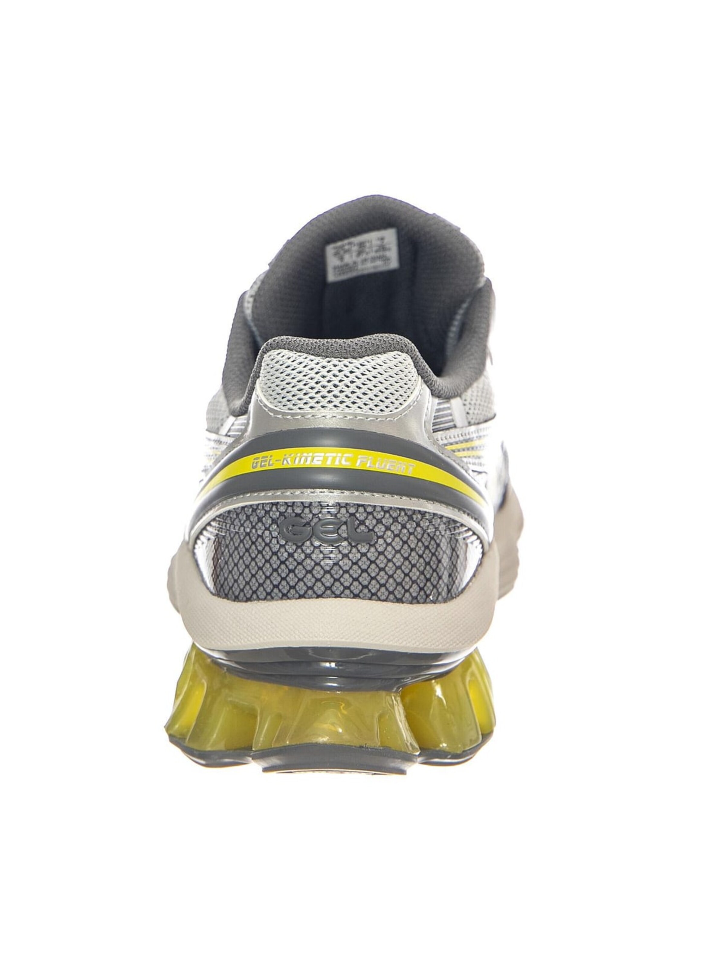 Chaussure de sport à lacets 'Gel-Kinetic Fuent Glacier Grey / Steel Grey' ASICS en gris