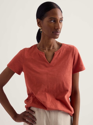 Seasalt Cornwall Shirt 'Kellow' in Rood: voorkant