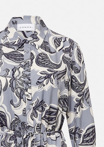 COMMA Jurk in Blauw