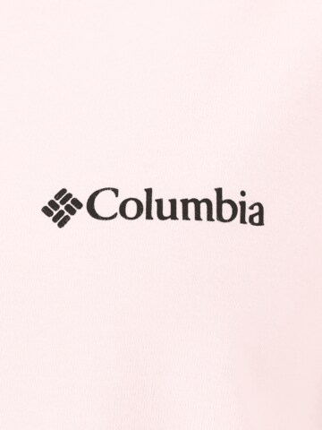 COLUMBIA T-shirt i rosa
