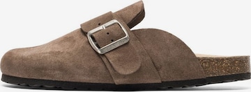 Bianco Mules 'OLIVIA' in Brown: front