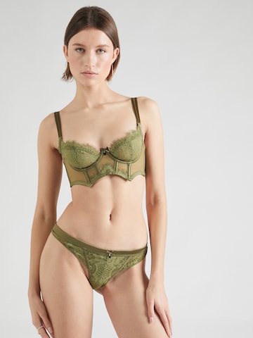 Hunkemöller Rintaliivi 'Amelie' värissä vihreä