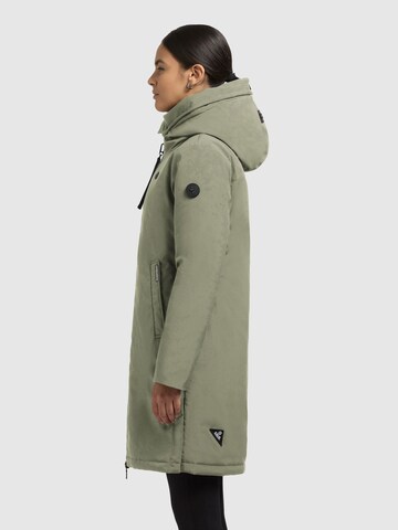 khujo Between-seasons coat 'YAAK4' in Green