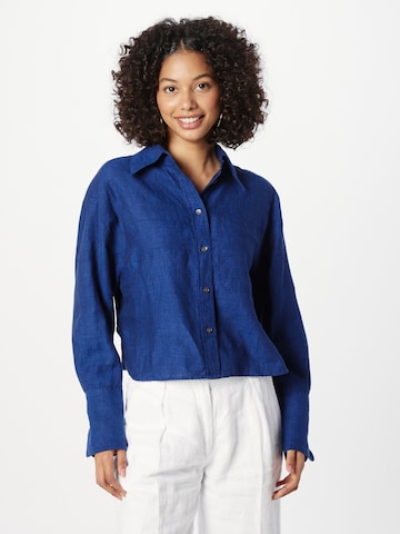 Banana Republic Bluse in Blau: predná strana