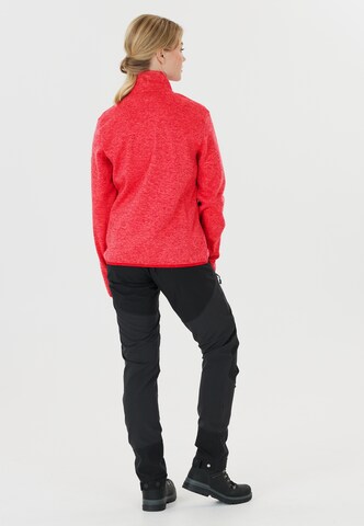 Whistler Athletic Fleece Jacket 'SAMANI' in Red