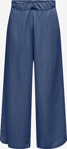 Wide leg Pantaloni 'ONLCHARIS' di ONLY in blu: frontale