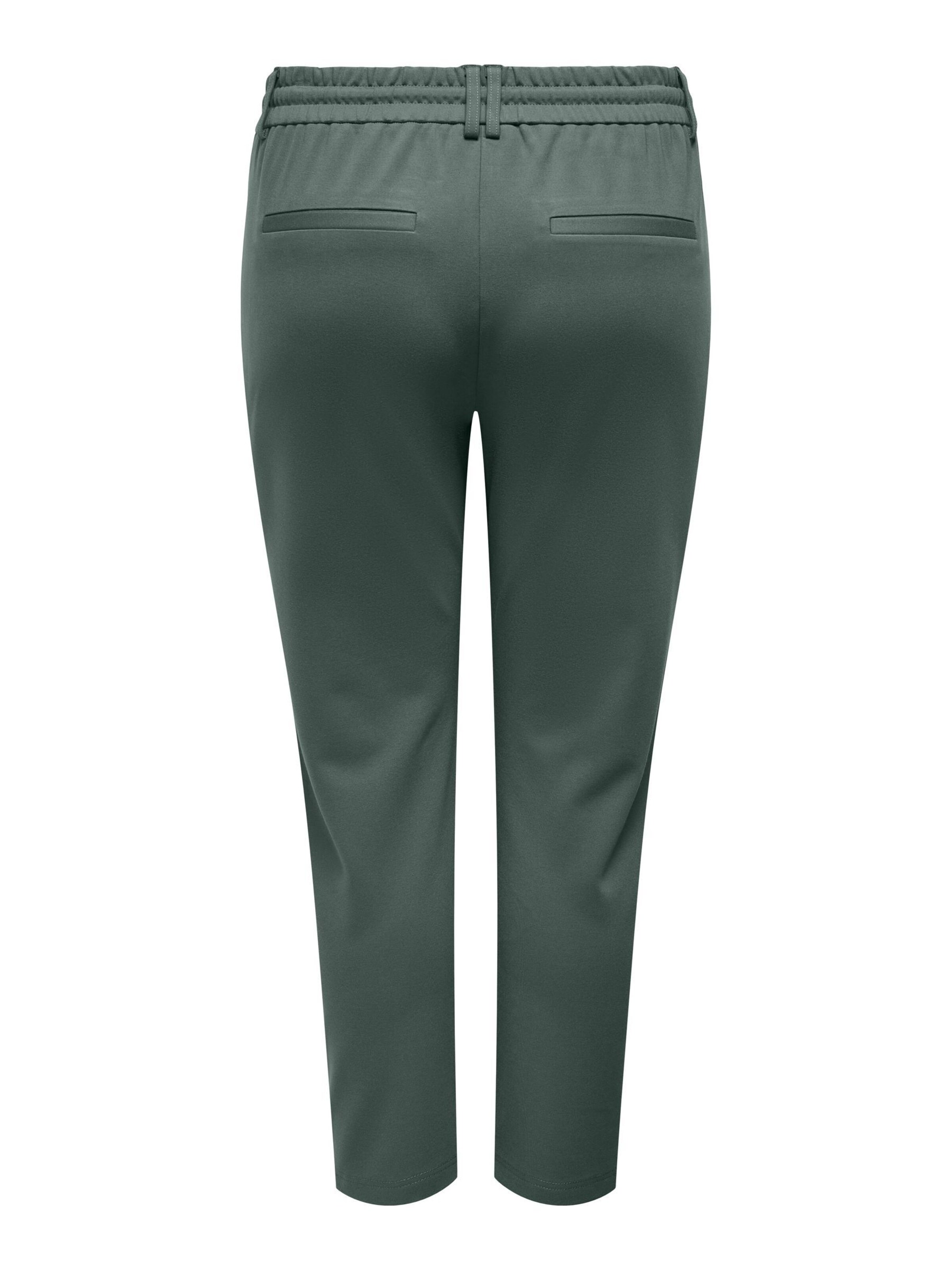 Effilé Pantalon 'Goldtrash Classic' ONLY Carmakoma en vert