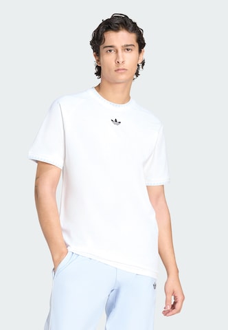 Maglietta di ADIDAS ORIGINALS in bianco: frontale