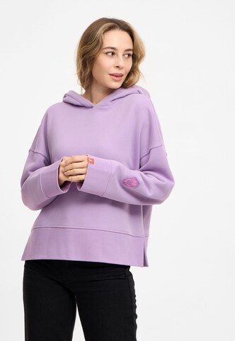 Frieda & Freddies Sweatshirt in Purple: front