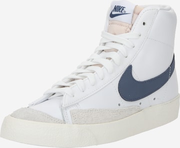 Nike Sportswear High-Top Sneakers 'Blazer Mid 77' in White: front