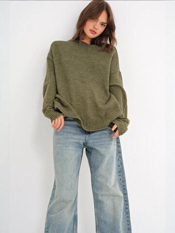 MixRay - Pullover 'Pullover' em verde