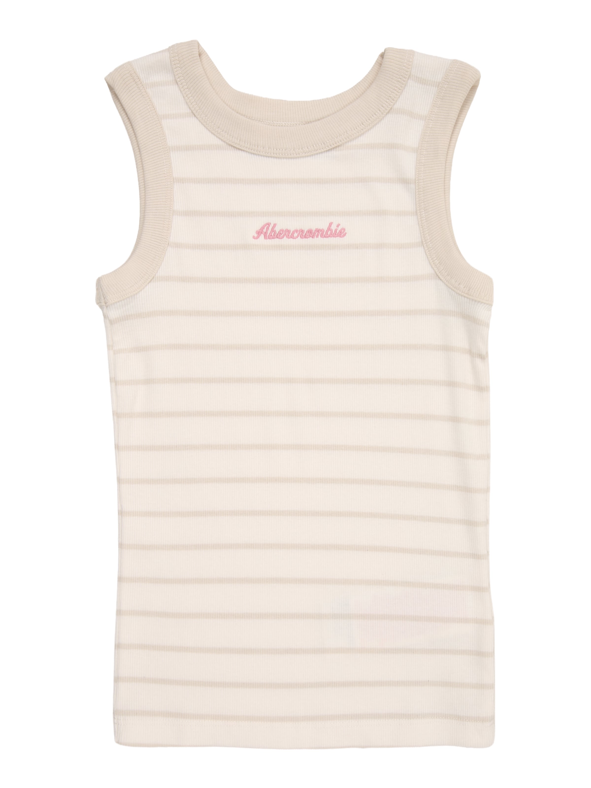 Abercrombie & Fitch Top 'ESSENTIAL' – šedá: přední strana