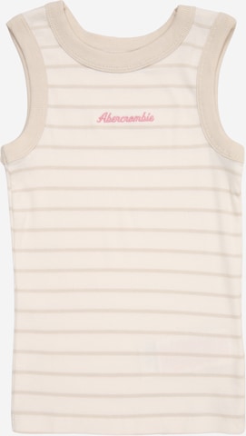 Abercrombie & Fitch Top 'ESSENTIAL' – šedá: přední strana