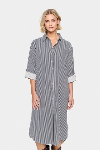 Abito camicia 'Zalinda' di SAINT TROPEZ in blu: frontale