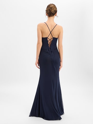 Robe de soirée Luxuar Fashion en bleu