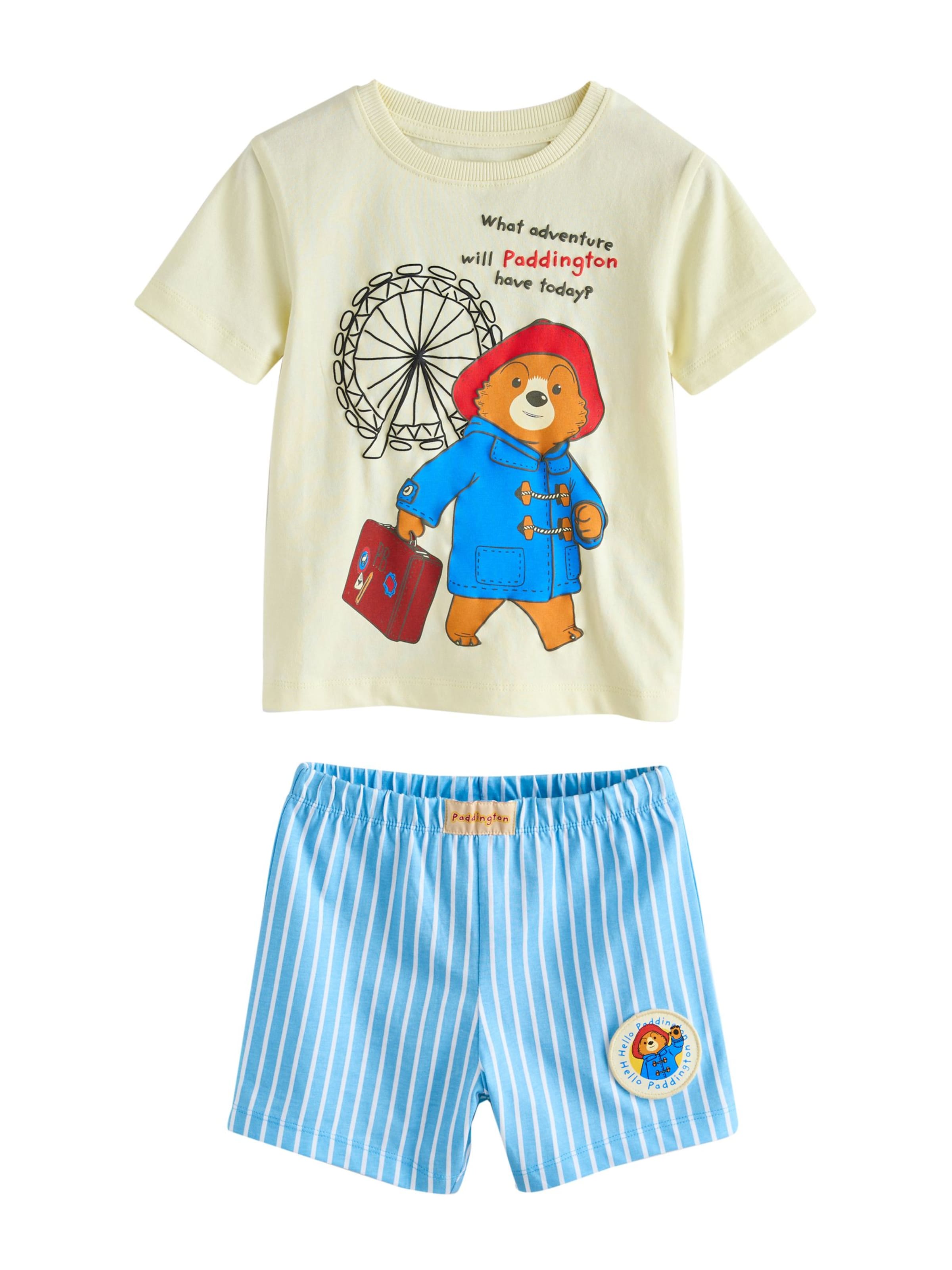 Next - Pijama 'Paddington' em azul: frente