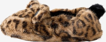 Papuci de casă de la Next pe maro: față