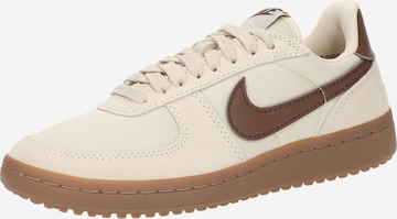 Nike Sportswear Низкие кроссовки 'FIELD GENERAL' в Бежевый: спереди