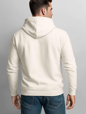 Neverless Sweatshirt 'Minimal Mountain' in Beige