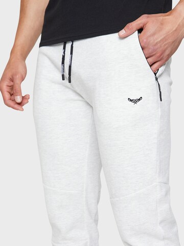 Threadbare Tapered Pants 'Scout' in White