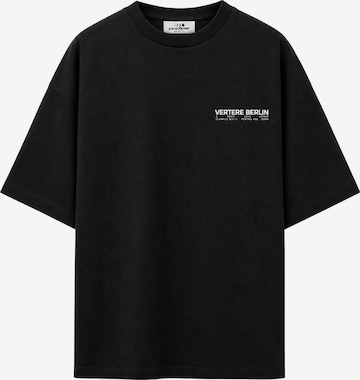 Maglia extra large 'GRILLZ' di Vertere Berlin in nero: frontale