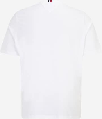 Tommy Hilfiger Big & Tall - Camiseta en blanco