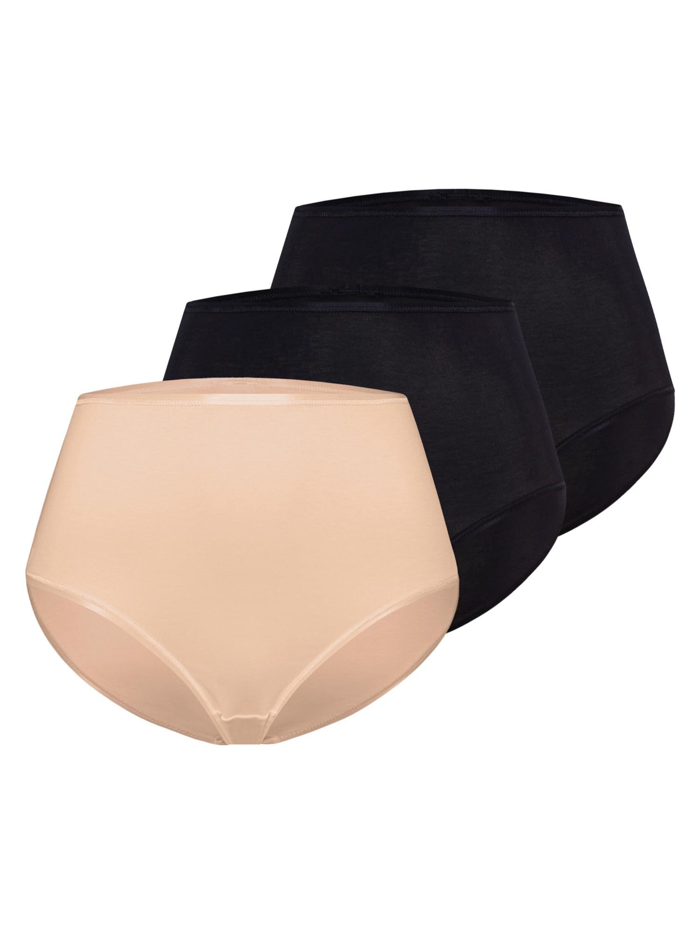 Hanro Slip 'Cotton Seamless'‌‌‌‌ in Braun: Vorderseite