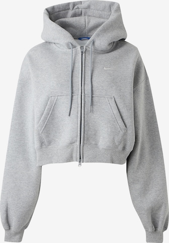Nike Sportswear Tréning dzseki 'STDO' - szürke: elől