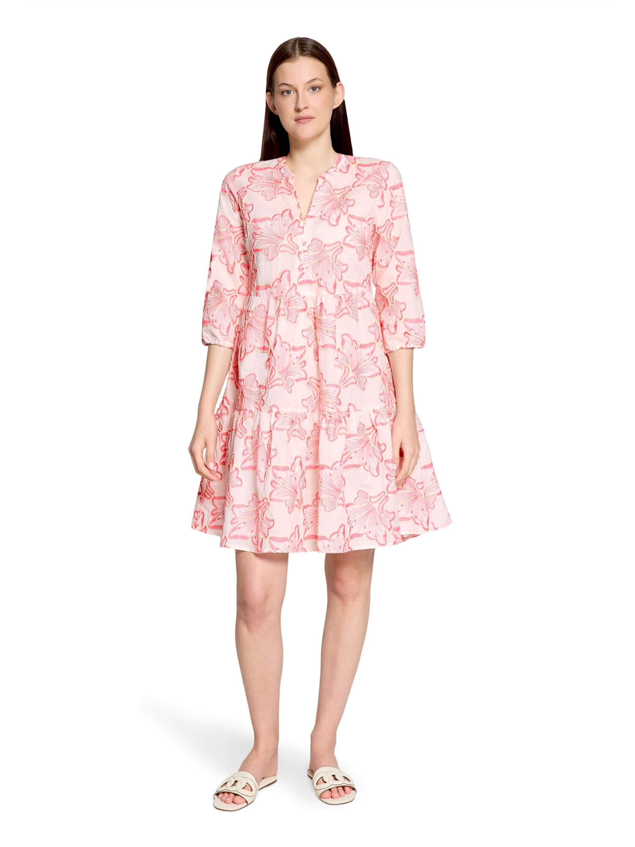 Robe Betty & Co en rose : devant