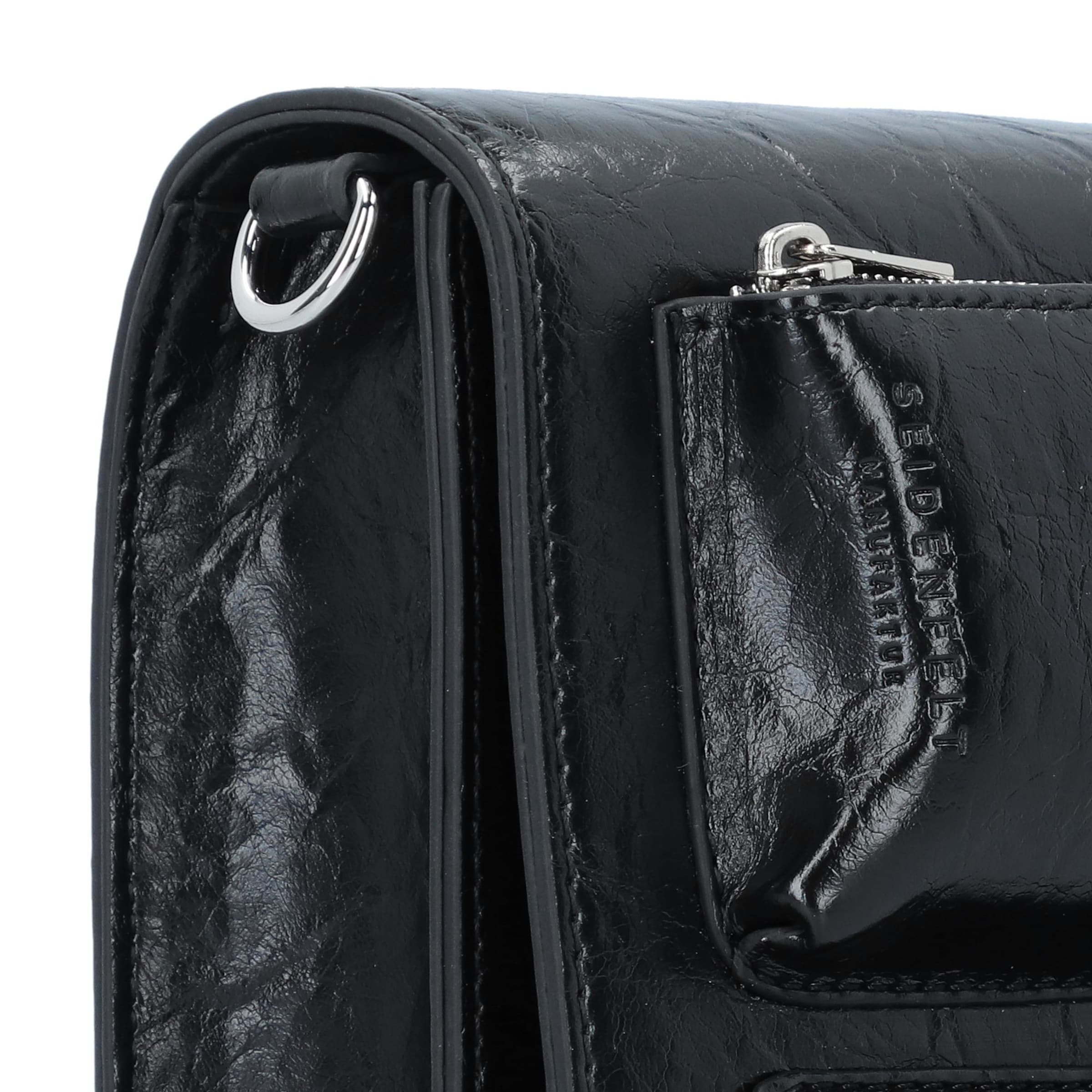 Sac bandoulière Seidenfelt en noir