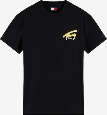 Maglietta 'DM0DM23542' di Tommy Jeans in nero: frontale