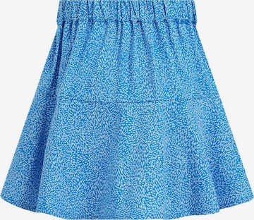 WE Fashion Regular Skirt in Blue