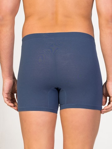 zd ZERO DEFECTS - Calzoncillo boxer 'Helios fly front boxer' en azul