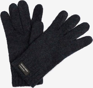 Gants Scalpers en bleu : devant