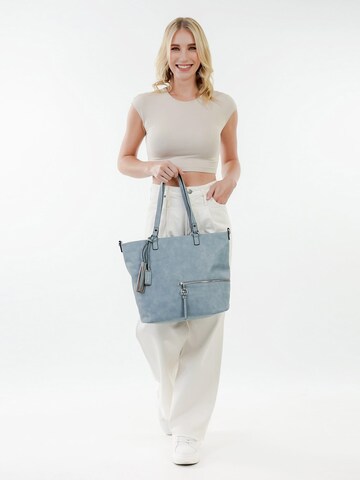 TAMARIS Shopper ' Nele ' in Blauw