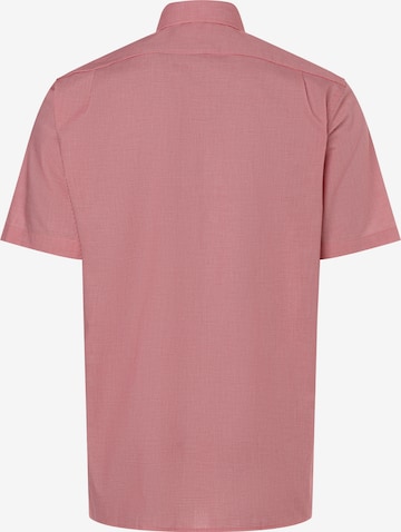 Andrew James Regular fit Zakelijk overhemd ' ' in Rood