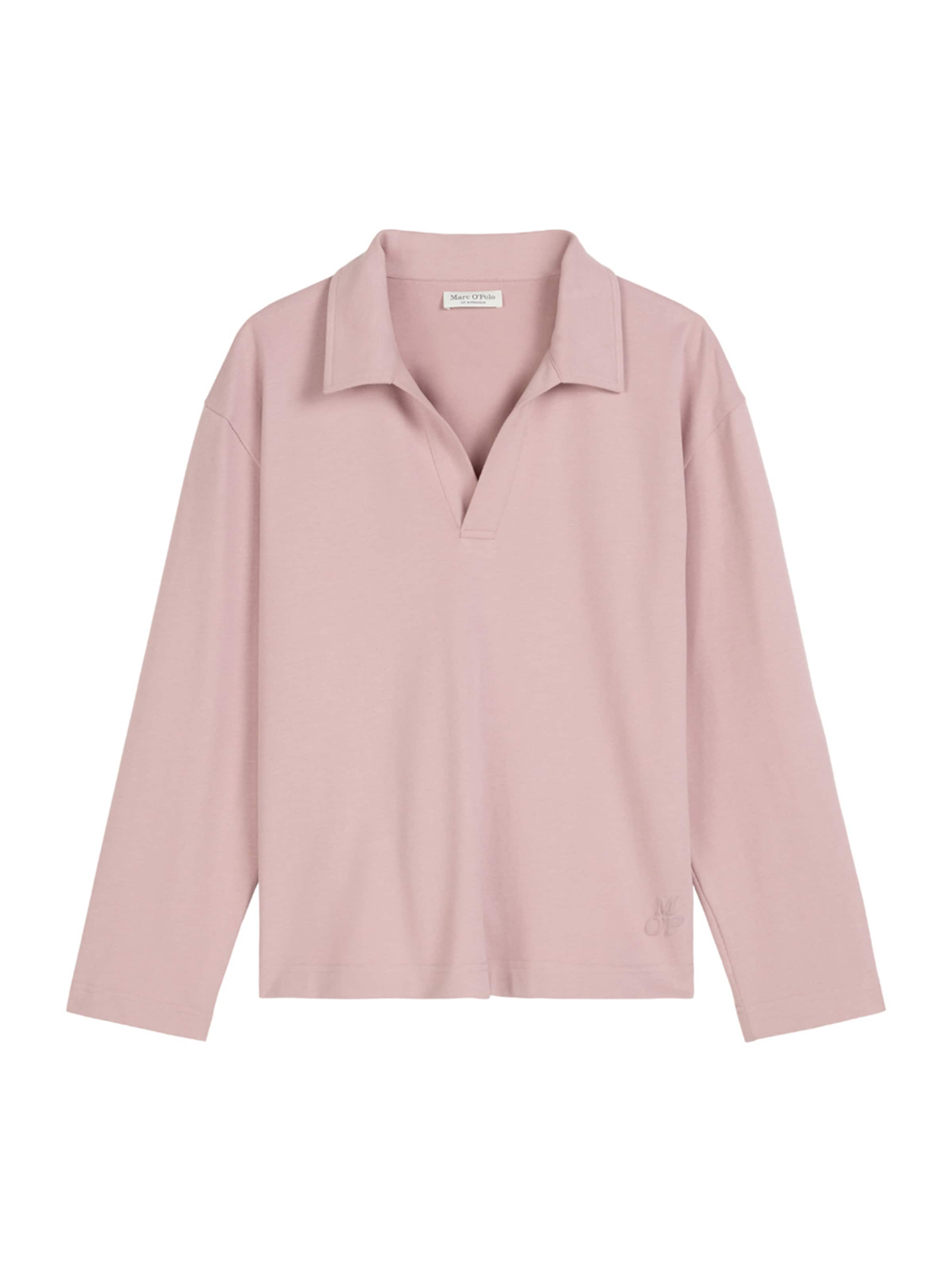 Marc O'Polo Shirt ' Heavy Jersey ' in Pink: front